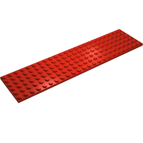 Plate 6 x 24 (Red)