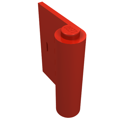 Door 1 x 3 x 3 Left (Red)
