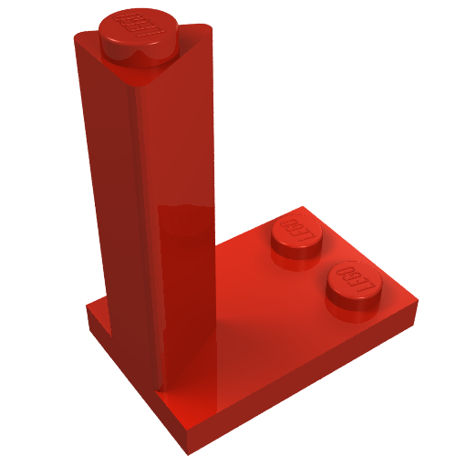 Train Direction Switch - 4.5V 2 x 3 (Red)