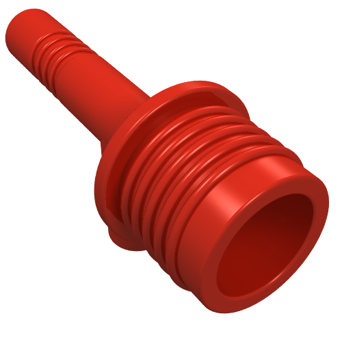 Weapon Gun / Torch (Space) [with Grooves] (Red)