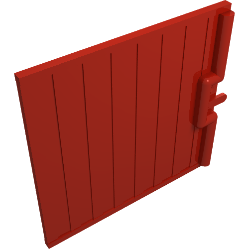 Door Sliding - Type 1 (Red)