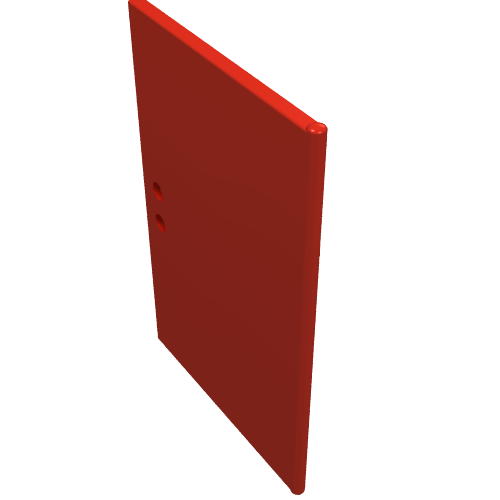 Cupboard 2 x 3 x 4 Door (Red)