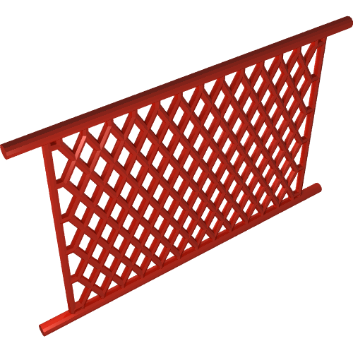 Sports Net 8 x 12 Lattice (Red)