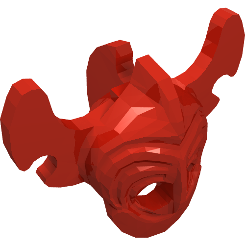 Mask - Islander (Red)
