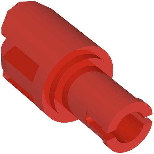Arm Piece with Pin, 3 Fingers (Red)