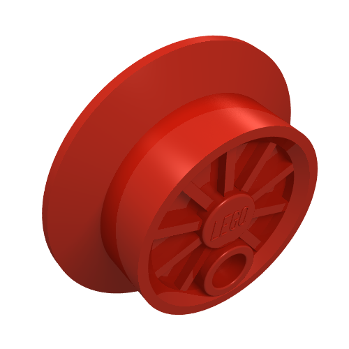 Wheel Train for 12V Electric Motor (Red)
