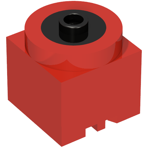 Motor, 9V Micromotor 2 x 2 (Red)