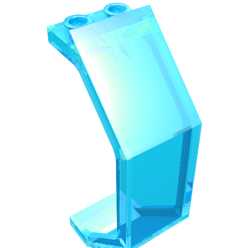 Panel 3 x 2 x 6 (Trans-Light Blue)