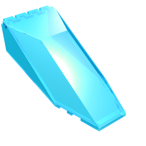 Windscreen 10 x 4 x 2 1/3 Canopy (Trans-Light Blue)