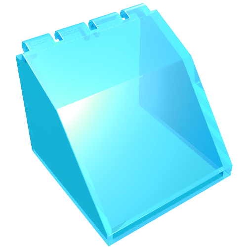Windscreen 4 x 4 x 3 Canopy (Trans-Light Blue)