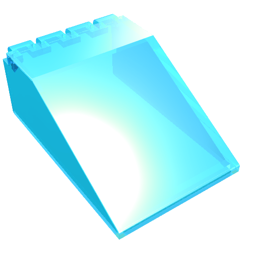 Windscreen 6 x 4 x 2 Canopy (Trans-Light Blue)