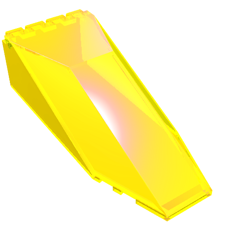 Windscreen 10 x 4 x 2 1/3 Canopy (Trans-Neon Green)