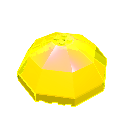 Windscreen 10 x 10 x 4 Octagonal Canopy (Trans-Neon Green)