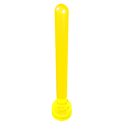 Antenna 1 x 4 with Rounded Top (Trans-Neon Green)