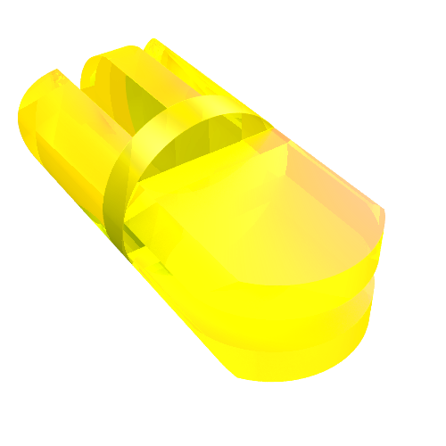Arm Piece 90° Turn [2 / 3 Fingers] (Trans-Neon Green)
