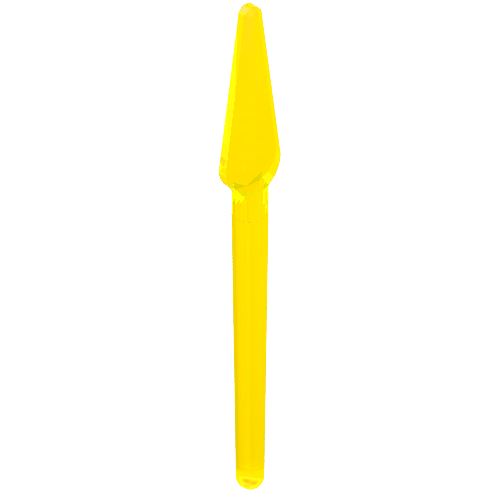 Weapon Pike / Spear Round End (Trans-Neon Green)