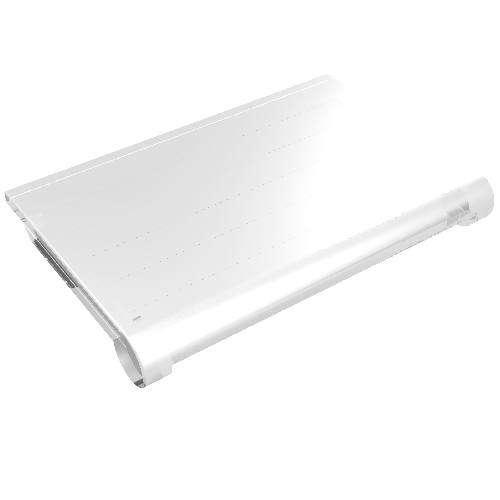 Glass 2 x 3 for Hinge Car Roof 4 x 4 Sunroof with Ridges (Trans-Clear)