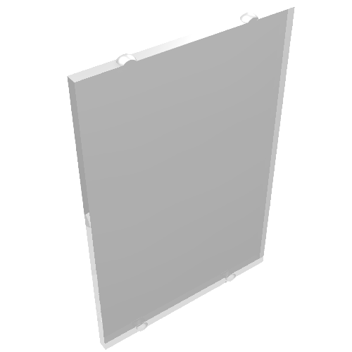 Glass for Window 1 x 4 x 5 (Trans-Clear)