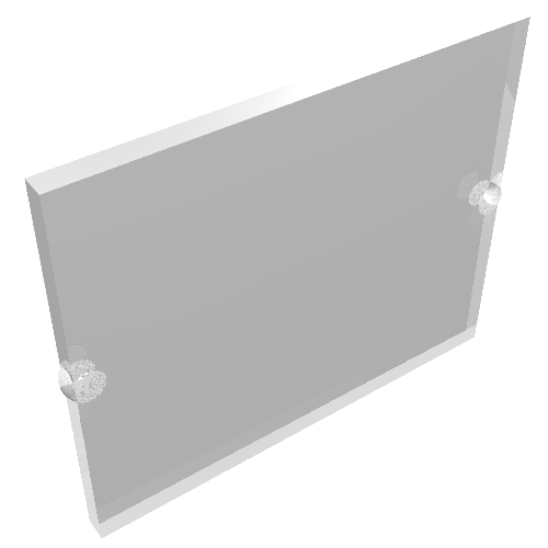 Glass for Window 1 x 4 x 3 (Trans-Clear)