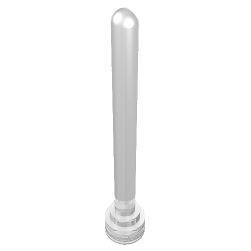 Antenna 1 x 4 with Rounded Top (Trans-Clear)