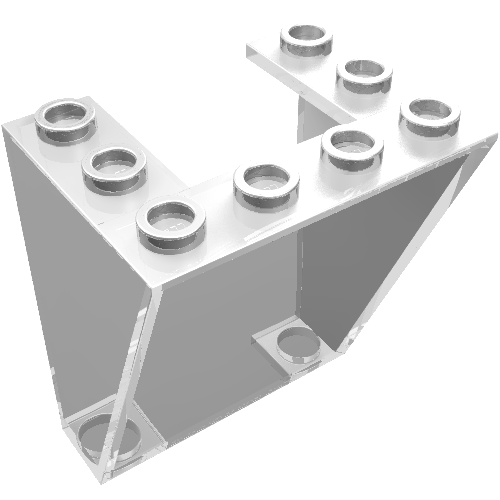 Windscreen 3 x 4 x 4 Inverted (Trans-Clear)