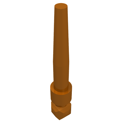 Equipment Wand [Individual] (Dark Orange)