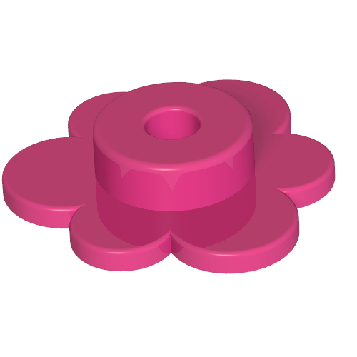 Plant, Flower - Small (Dark Pink)