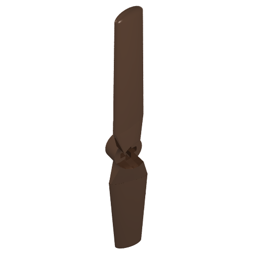 Propeller 2 Blade 9 Diameter (Brown)