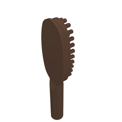 Equipment Hairbrush Long Handle [14mm] (Brown)