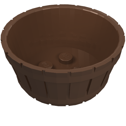 Barrel Half Large (Brown)