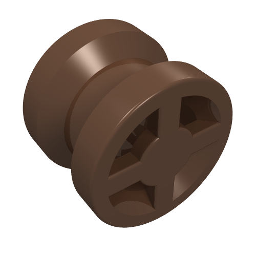 Wheel 8 x 6 (Brown)