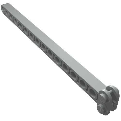Crane Arm Centre, 16 x 2 x 1 (Light Gray)