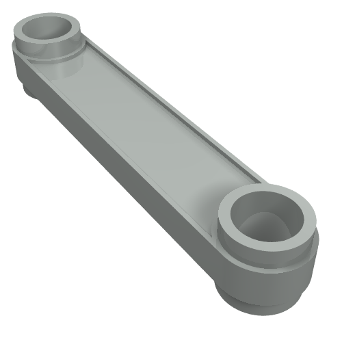 Technic Link 1 x 5 (Light Gray)