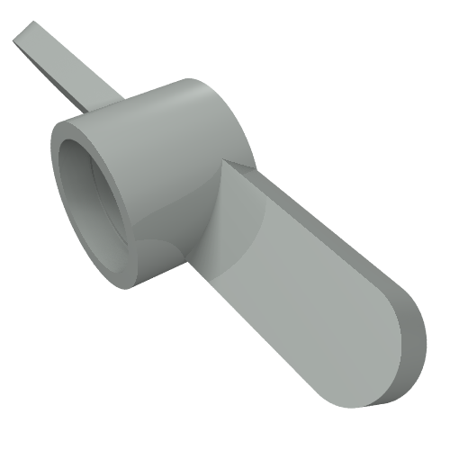 Propeller 2 Blade (Light Gray)