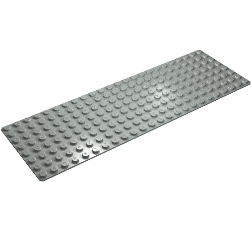 Baseplate 8 x 24 (Light Gray)