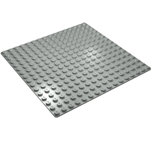 Baseplate 16 x 16 (Light Gray)