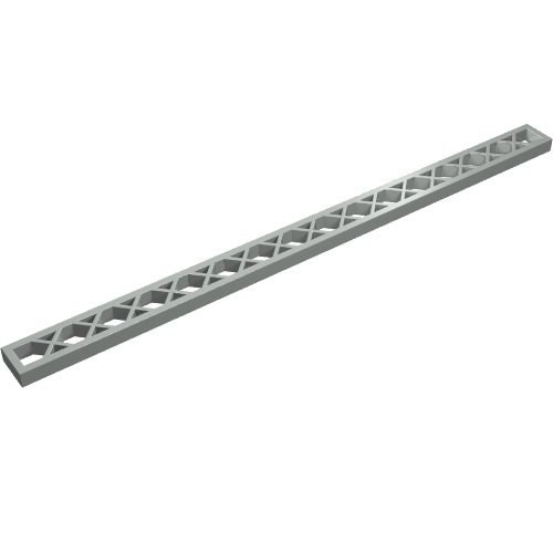 Support 1 x 16 Lattice (Train Signal Mast) (Light Gray)