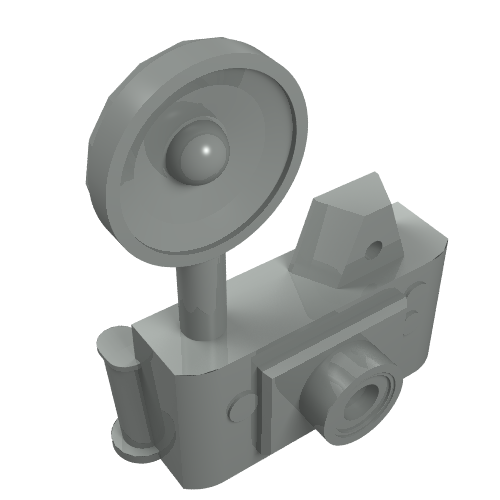 Fabuland, Equipment Camera (Light Gray)