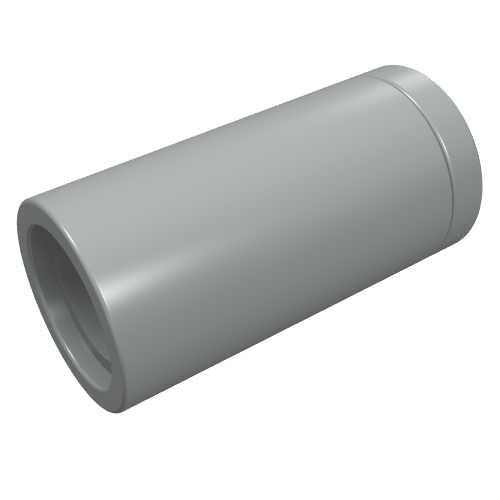 Technic Pin Connector Round [No Slot] (Light Gray)