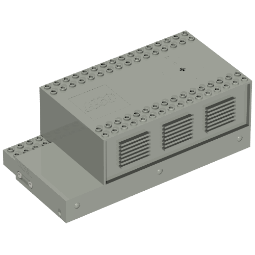 Electric Adapter / Transformer, Train 12V, 220V Type 1 (Light Gray)