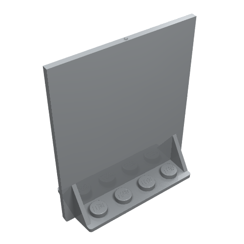 Door 2 x 5 x 5 Swivel, Bracket Base (Light Bluish Gray)