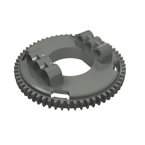 Technic Turntable Large Type 3 Top, 60 Tooth (Dark Bluish Gray)