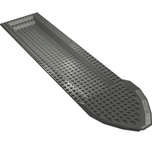 Boat Deck 51 x 12 x 6 (Dark Bluish Gray)