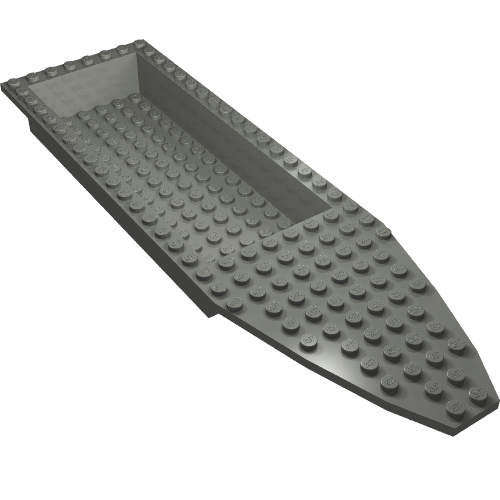 Boat Deck 8 x 28 x 3 (Dark Bluish Gray)