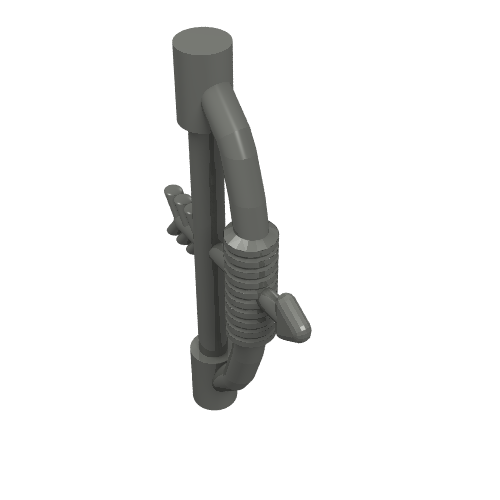 Weapon Bow and Arrow Small (Dark Bluish Gray)