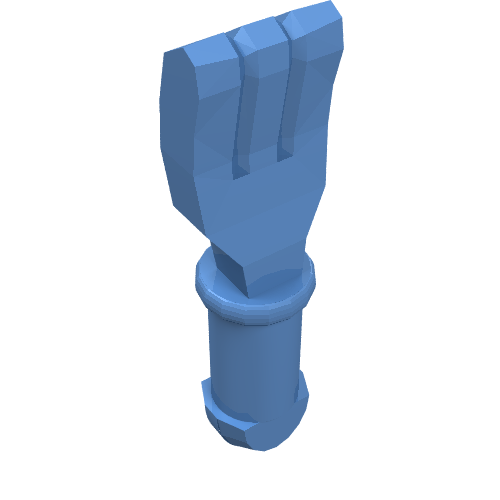 Equipment Cutlery - Fork [Kitchen Implements Kit] (Medium Blue)
