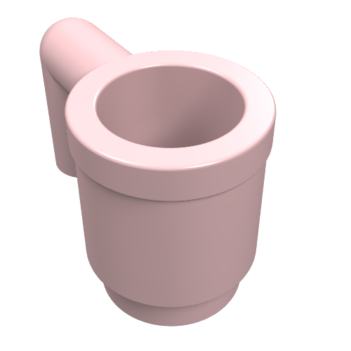 Equipment Cup / Mug [Plain] (Light Pink)