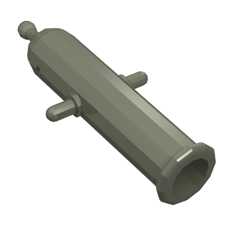 Launcher, Weapon Cannon Shooting (Dark Gray)