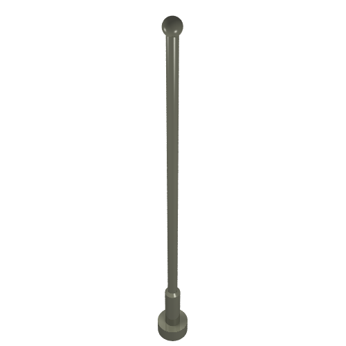 Antenna 8H Whip (Dark Gray)