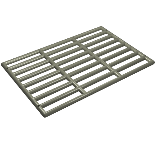 Bar 9 x 13 Grille (Dark Gray)
